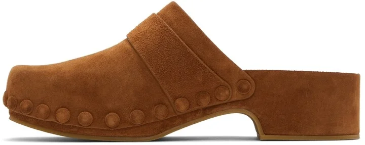 Chloé Tan Joy Clogs - Image 3
