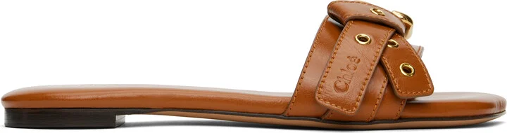 Chloé Tan Mae Sandals
