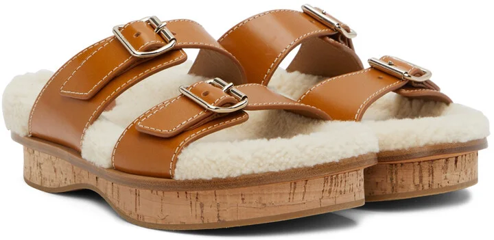 Chloé Tan Marah Mules - Image 4
