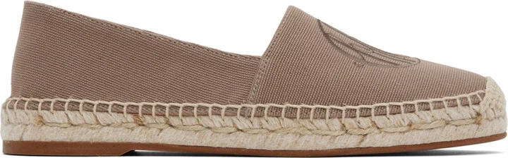 Chloé Taupe Pary Espadrilles