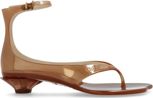 Chloé Thong Sparkling Sandals