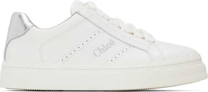 Chloé White Lauren Sneakers