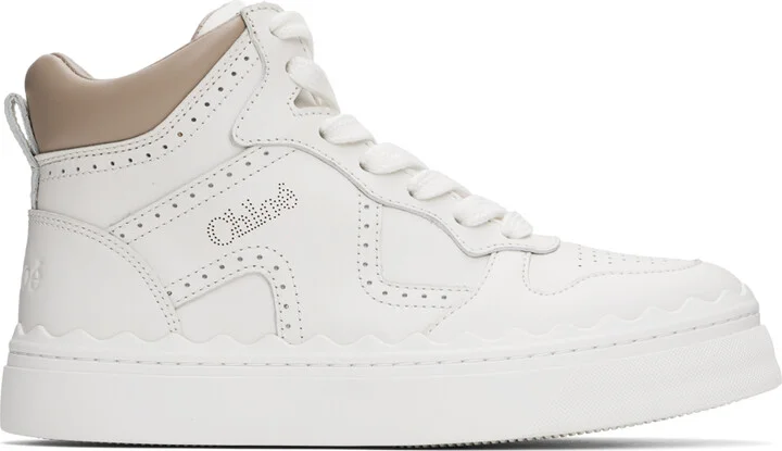 Chloé White Lauren Sneakers