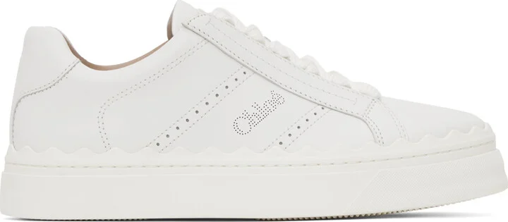 Chloé White Lauren Sneakers
