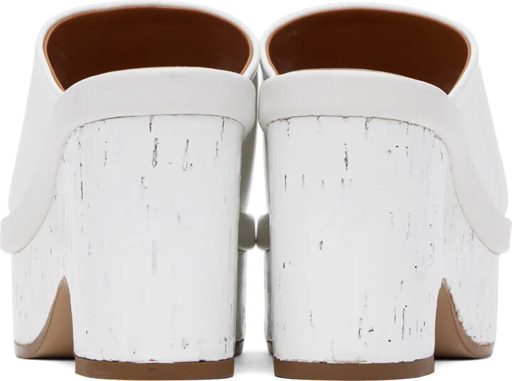 Chloé White Oli Mules - Image 2
