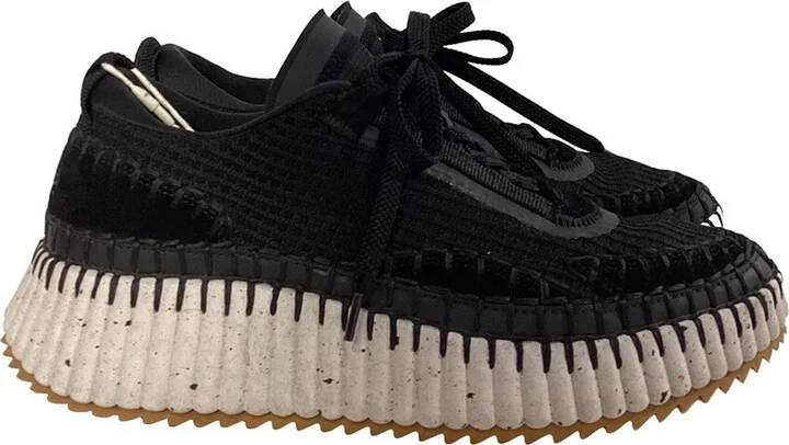 Chloé Women's Polyester Nama Mesh Sneaker (Authentic Pre-Loved)