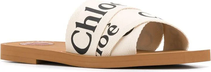 Chloé Woody Flat Sandals - Image 2