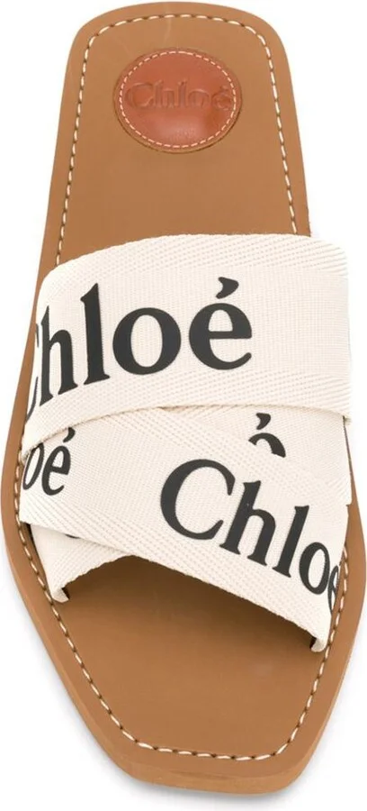 Chloé Woody Flat Sandals - Image 4