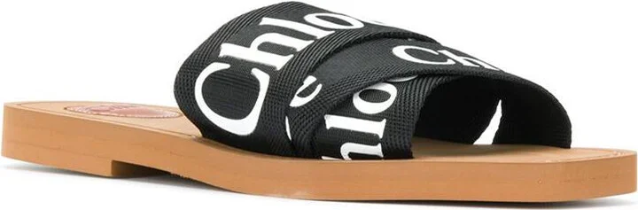 Chloé Woody Flat Sandals - Image 2