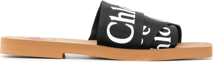 Chloè Woody Flat Sandals