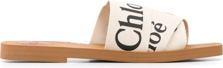 Chloè Woody Flat Sandals