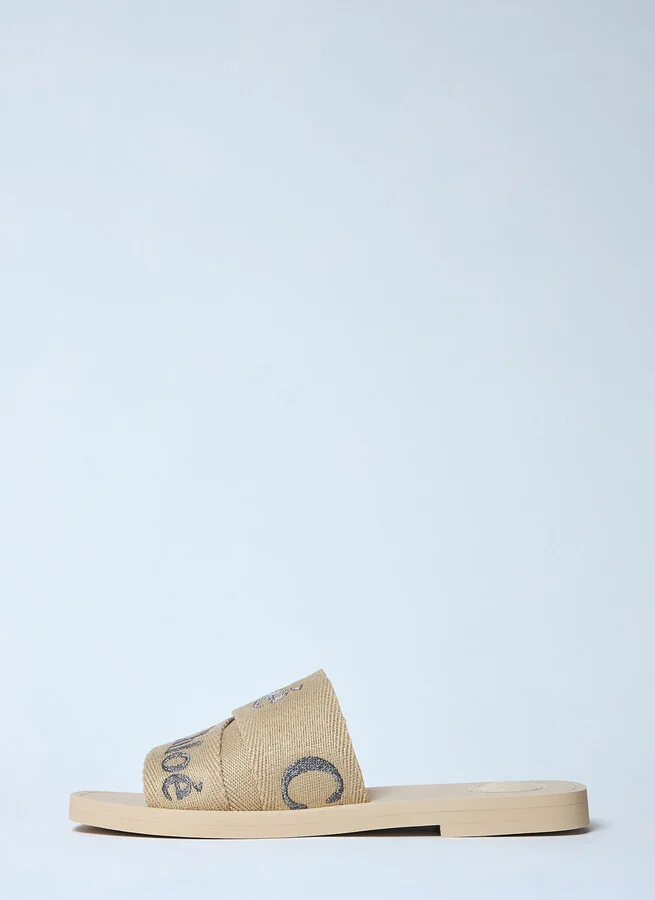 Chloé Woody Slides - Woman Slides Beige Eu - 37 - Image 4
