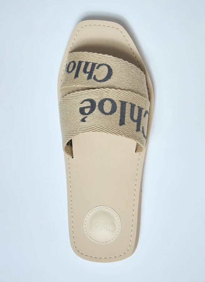 Chloé Woody Slides - Woman Slides Beige Eu - 37 - Image 5