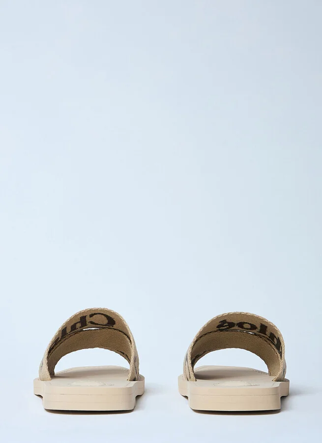 Chloé Woody Slides - Woman Slides Beige Eu - 37 - Image 6
