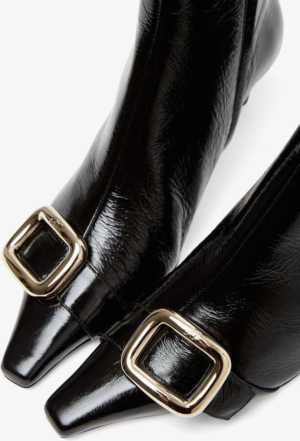 Choc 55 black booties - Image 4