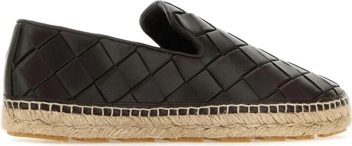 Chocolate Leather Jack Espadrillas - Image 3