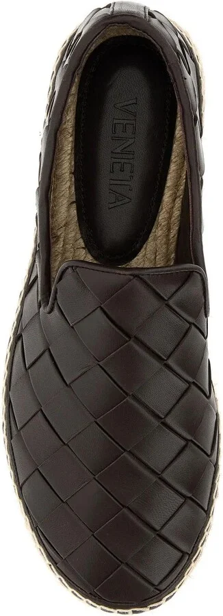 Chocolate Leather Jack Espadrillas - Image 4