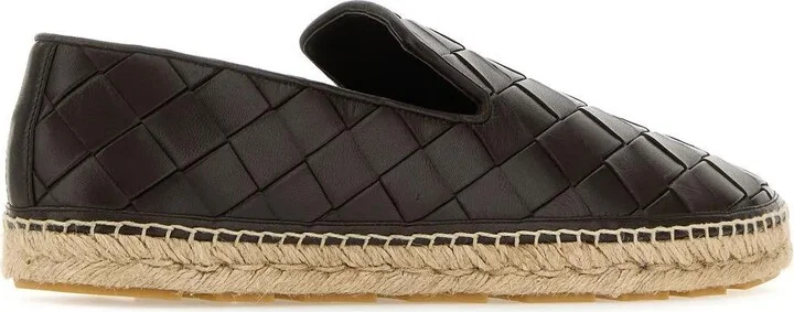 Chocolate Leather Jack Espadrillas - Image 3