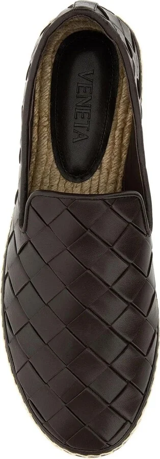 Chocolate Leather Jack Espadrillas - Image 4