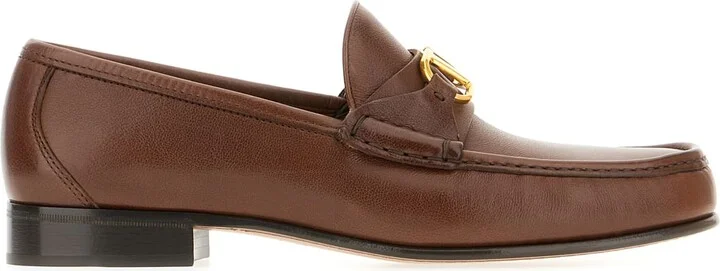 Chocolate Leather Loafers