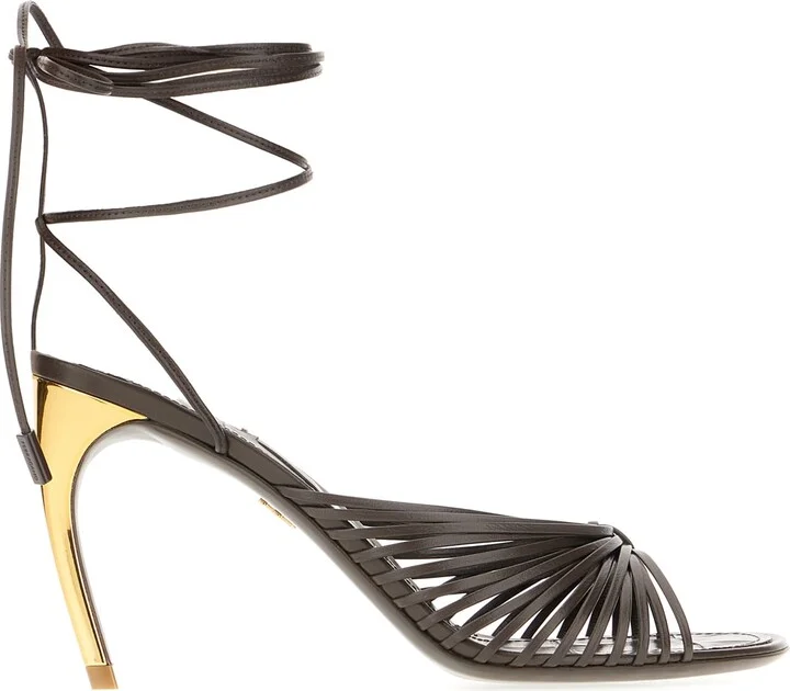 Chocolate Leather Sandals