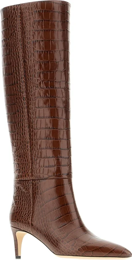 Chocolate Leathers Boots - Image 2