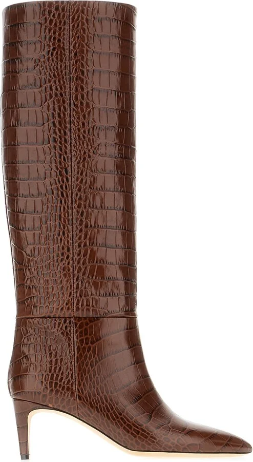 Chocolate Leathers Boots