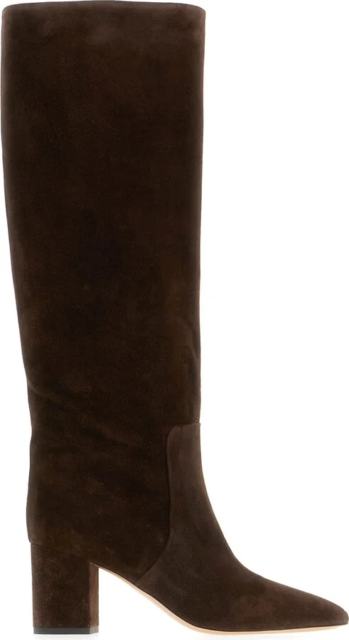 Chocolate Suede Anja Boots