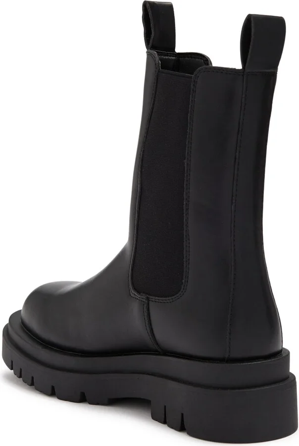 Chole Mid Faux Fur Lined Chelsea Boot - Image 2