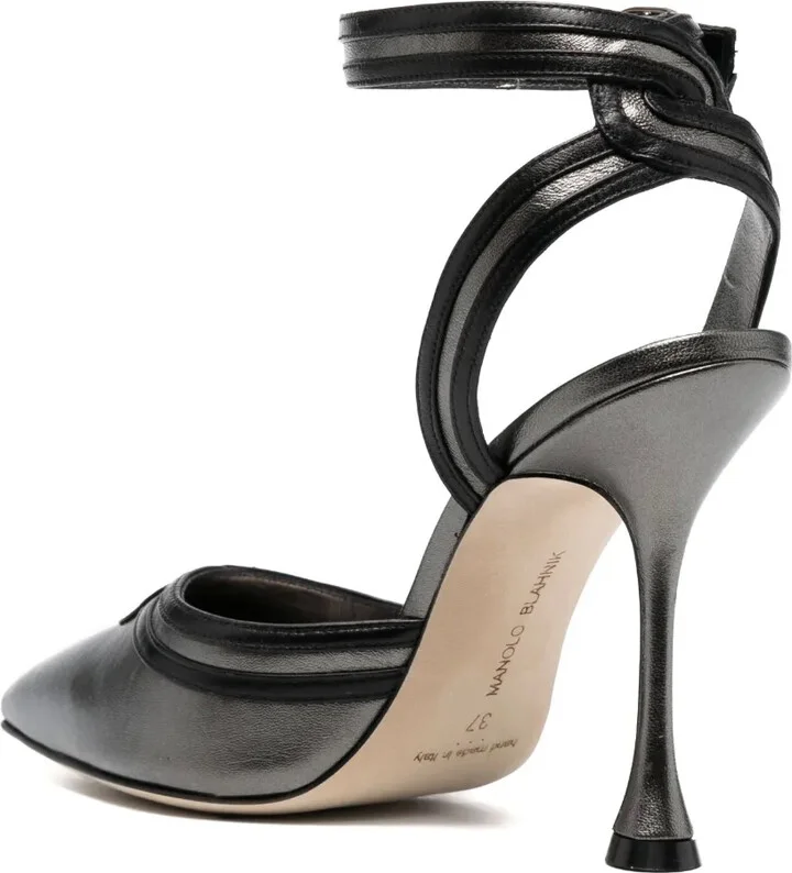 Chonga 105mm leather pumps - Image 3