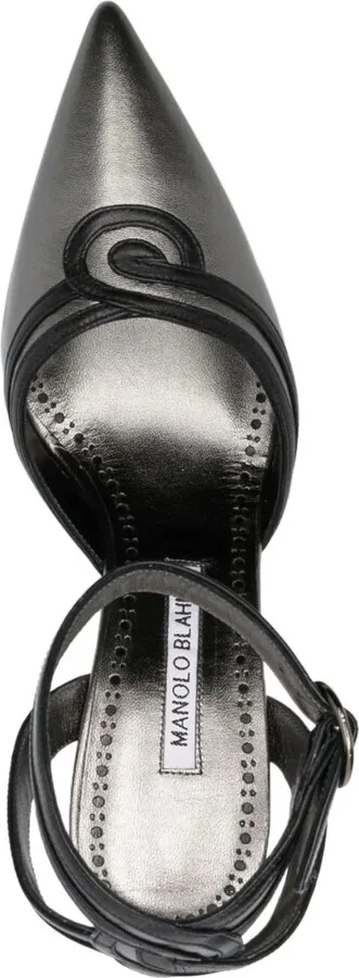 Chonga 105mm leather pumps - Image 4