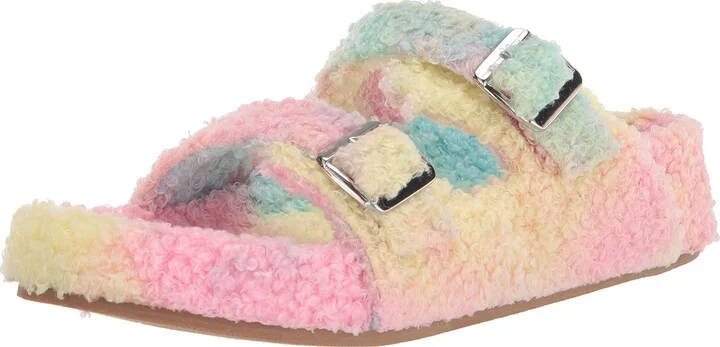 Chooka Womens Double Buckle Slide Sandal