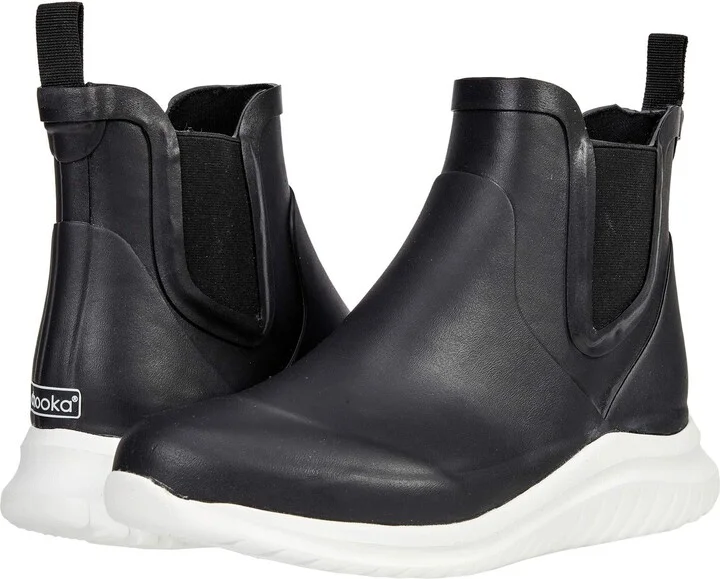 Chooka Womens Waterproof Bellevue Chelsea With Hybrid Sport Outsole Rain Boot