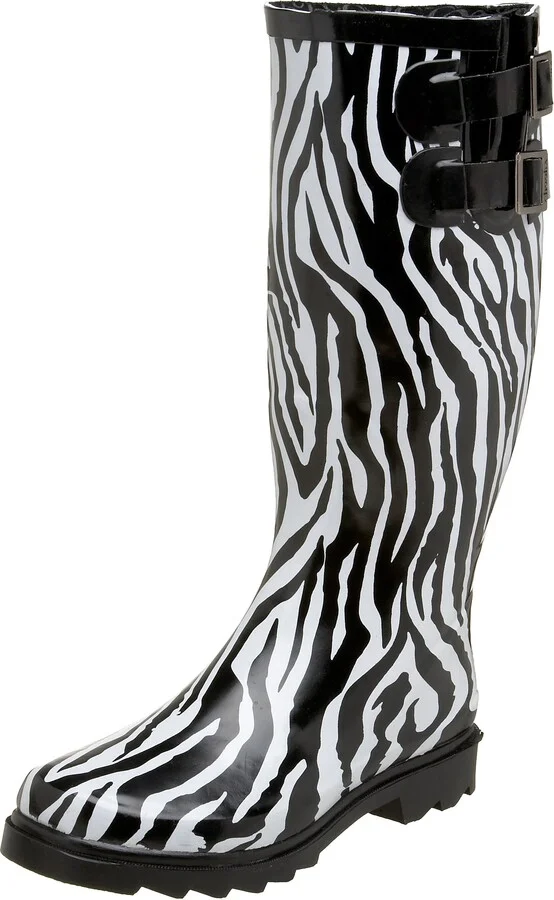 Chooka Women's Zebra Dual Buckle