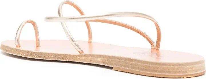 Chora metallic-finish sandals - Image 3