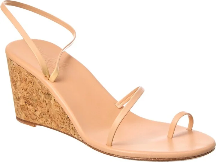 Chora Mid Wedge Leather Sandal