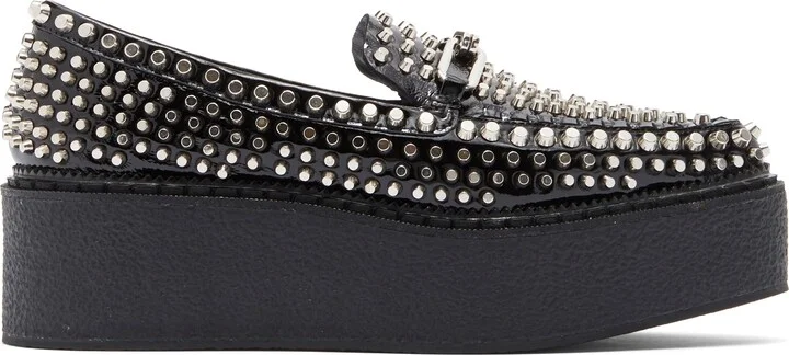 Choux Street Pointed Toe Platform Wedge Bit Loafer - Image 4
