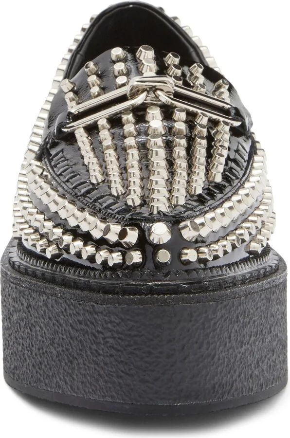 Choux Street Pointed Toe Platform Wedge Bit Loafer - Image 5