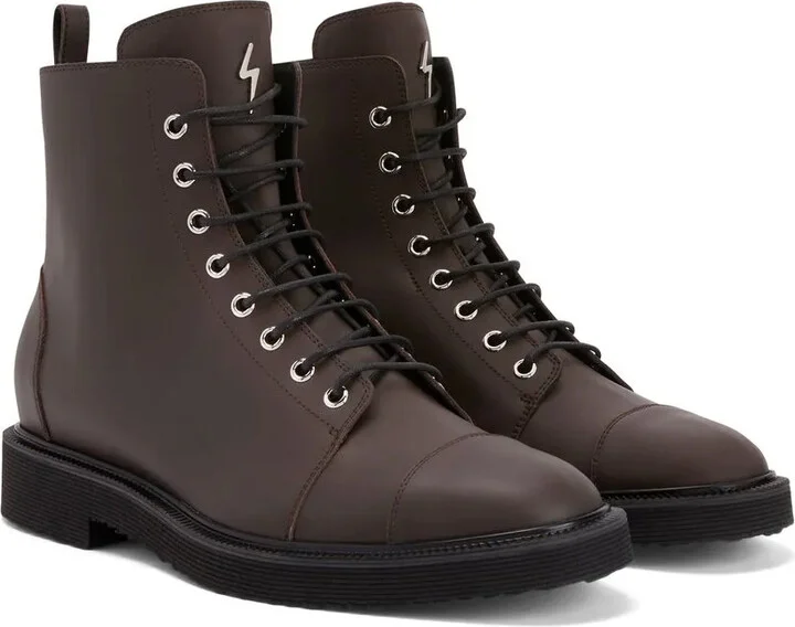 Chris leather combat boots - Image 2