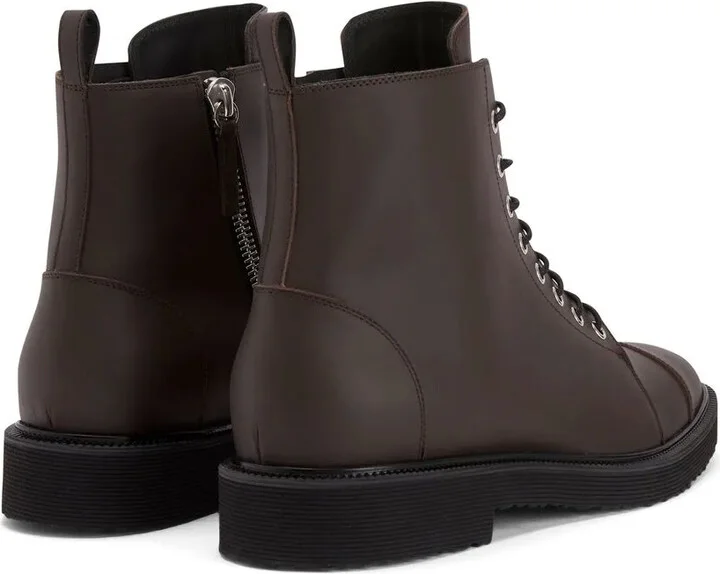 Chris leather combat boots - Image 3
