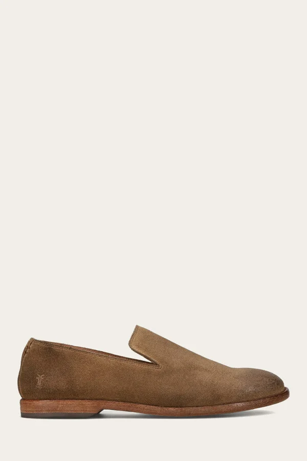 Ash Waxed Suede
