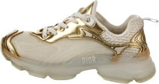 Gold, White