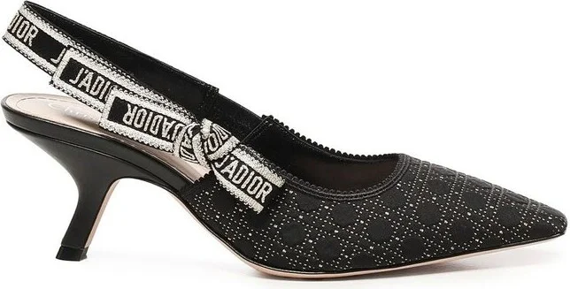 Christian Dior J'Adior Slingback Microcannage Pumps
