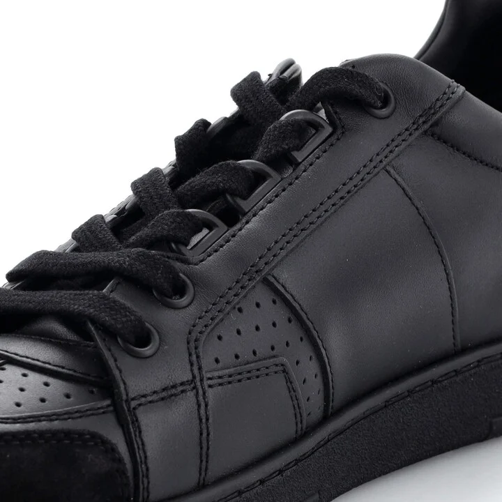 Christian Dior Logo Low-Top Sneakers Leather with Suede - Image 5