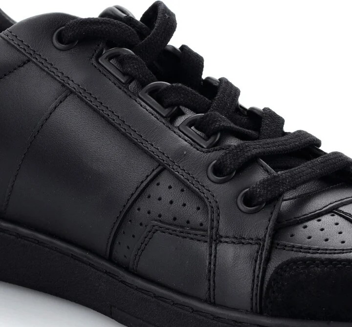 Christian Dior Logo Low-Top Sneakers Leather with Suede - Image 6