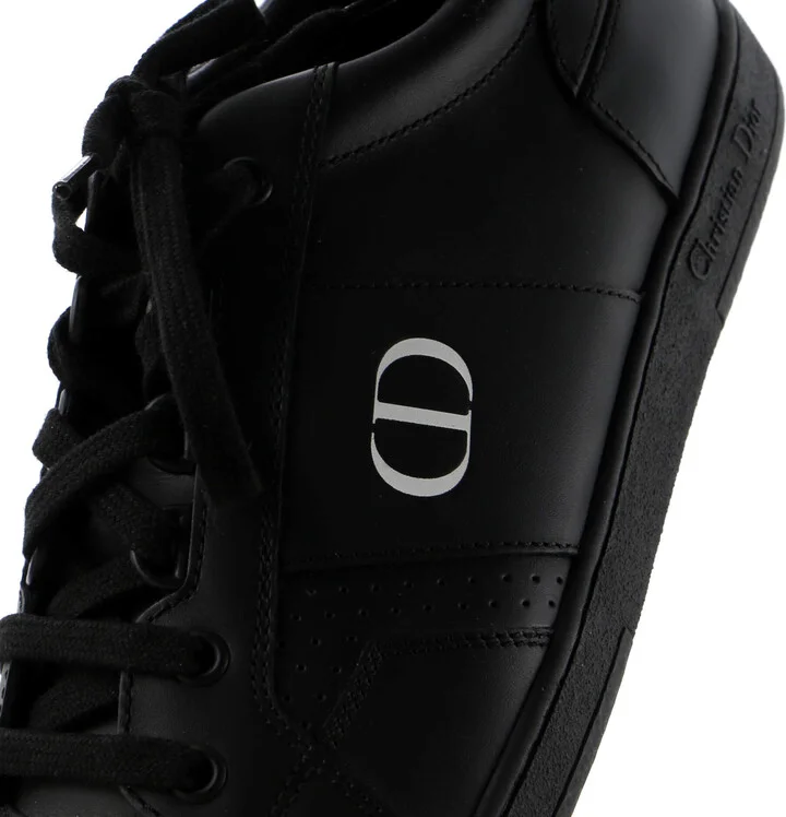 Christian Dior Logo Low-Top Sneakers Leather with Suede - Image 5