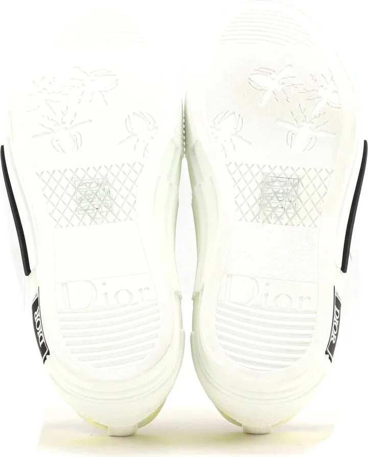 Christian Dior Men's B23 Cap Toe Low-Top Sneakers Oblique Technical Canvas - Image 4