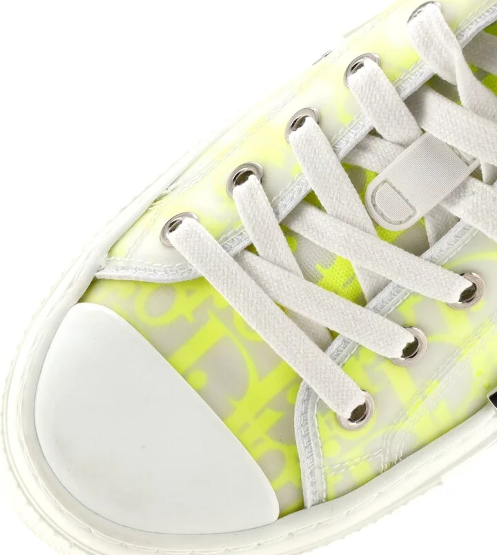Christian Dior Men's B23 Cap Toe Low-Top Sneakers Oblique Technical Canvas - Image 5