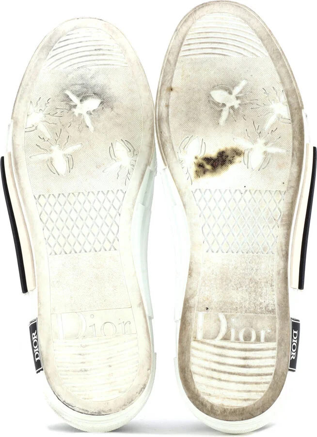 Christian Dior Men's B23 Cap Toe Low-Top Sneakers Oblique Technical Canvas - Image 4