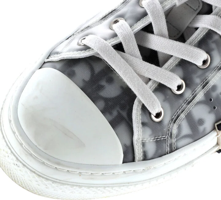 Christian Dior Men's B23 Cap Toe Low-Top Sneakers Oblique Technical Canvas - Image 5